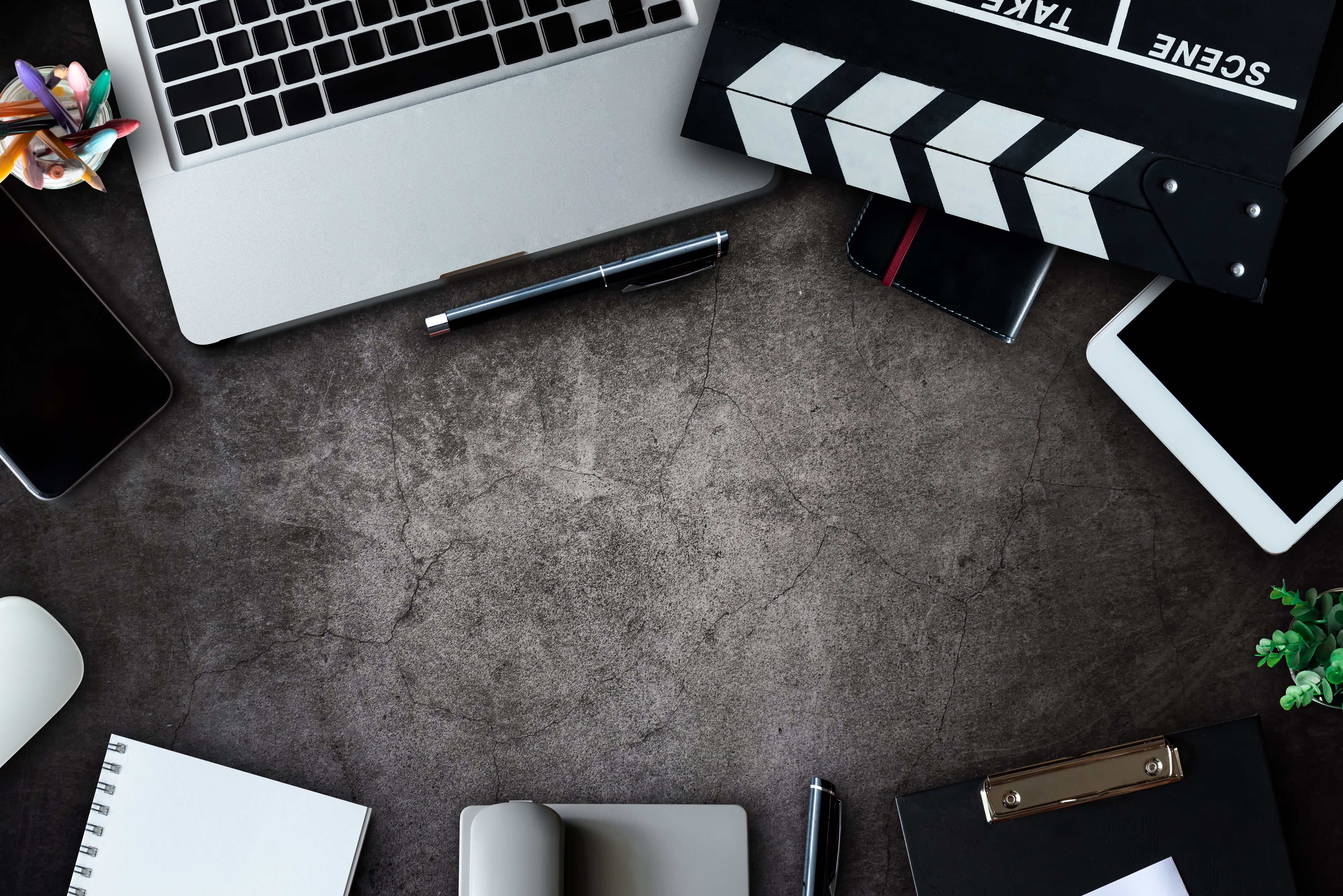 Film and laptop