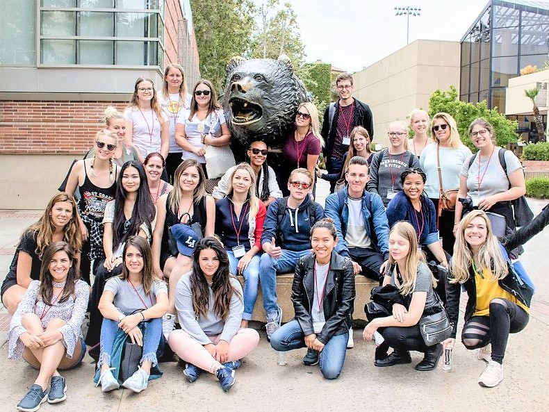 Group of Au Pairs at UCLA