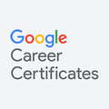 Google Career Certificates gray background vertical logo