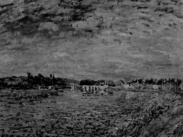 French painting of countryside