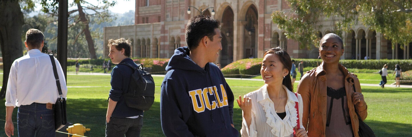 Students at UCLA