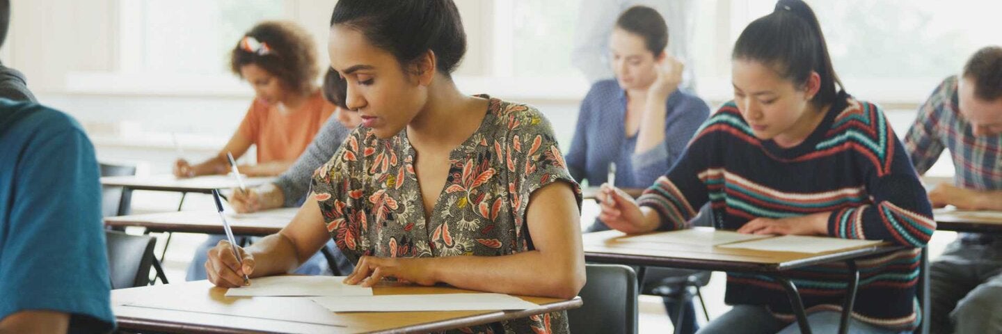 Students in the classroom