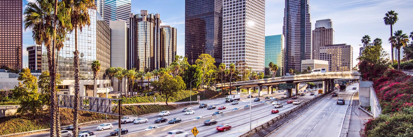 Downtown LA highway